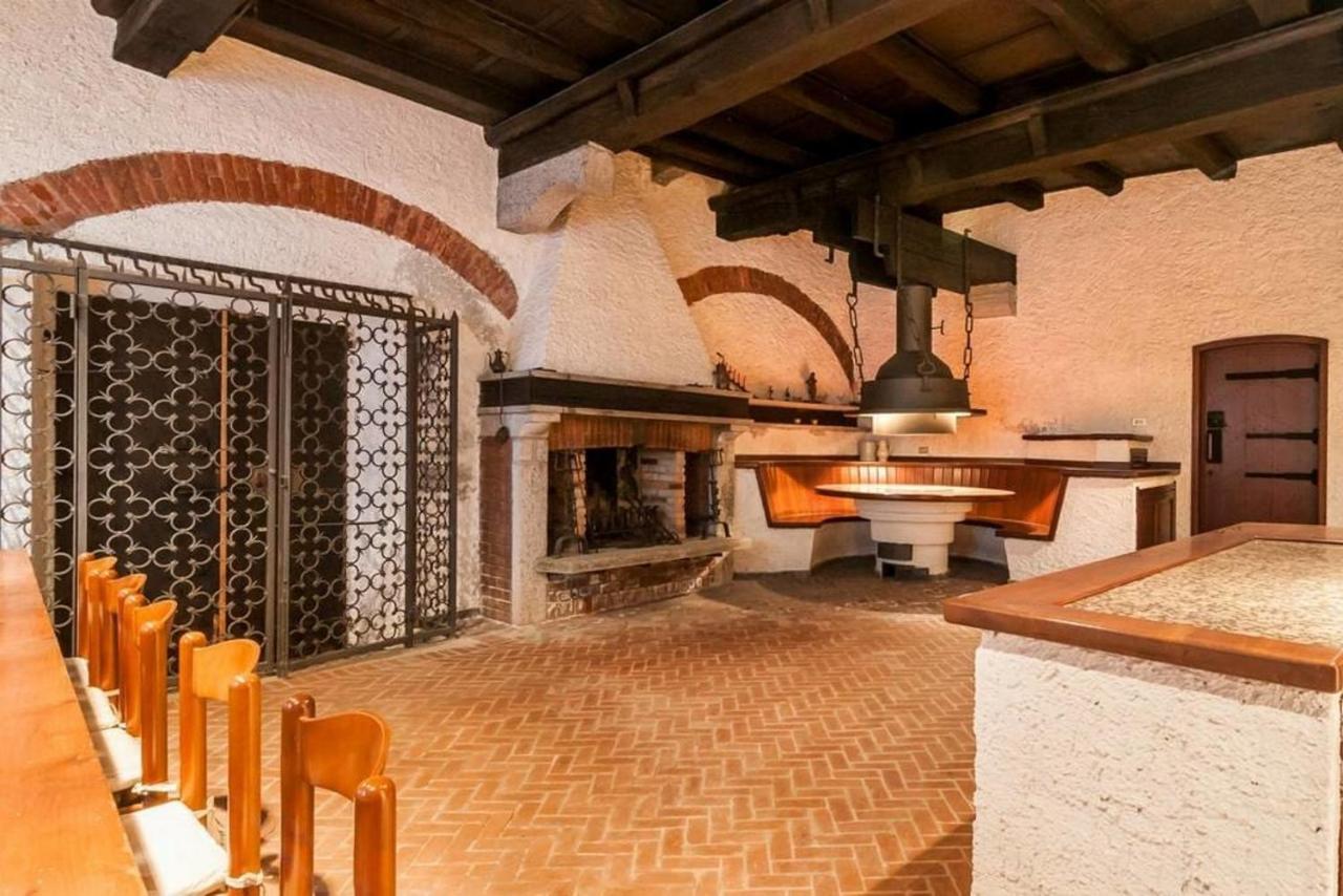 Villa Magnolia Lago Maggiore Besozzo Bagian luar foto